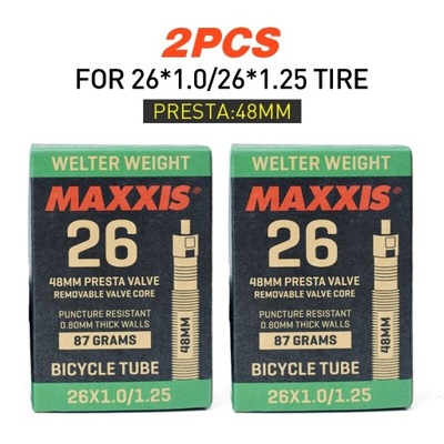 2 szt.26x1.0-1.25 styl FV48L 2pc Ultralight MAXXIS