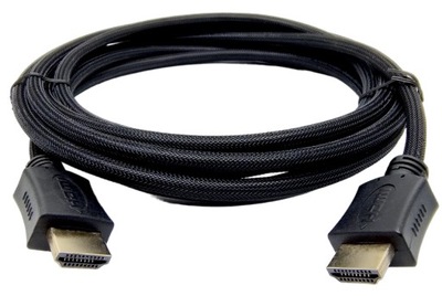 KABEL PRZEWÓD HDMI 2.0 4K UHD FHD 2m w oplocie