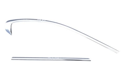 Peugeot 508 i sw молдинг кузовная уплотнитель хром задняя правая фото №1