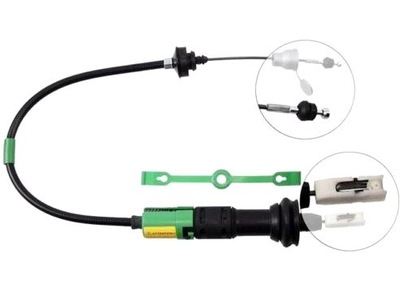 CABLE CONJUNTO DE EMBRAGUE PEUGEOT 206 98-02 1,9D  