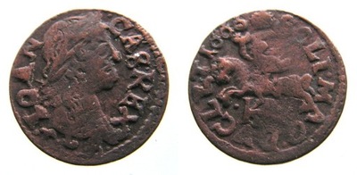 B379 POLSKA, JAN KAZIMIERZ, BORATYNKA, 1666