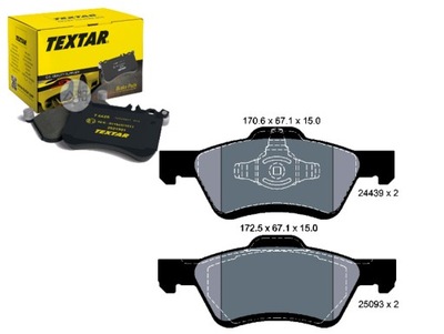 Гальмівні колодки гальмівні mazda tribute 2.3 awd ep фото №1