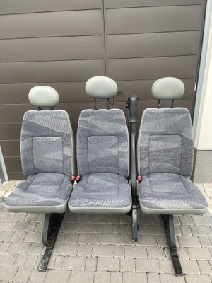 Заднее сиденье 3 местная movano master interstar 98-10rok фото №1