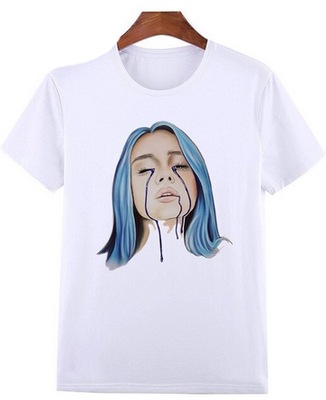 Damski T-shirt Koszulka Billie Eilish L 40