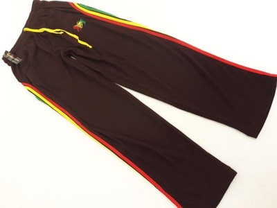 RASTA4REAL sportowe SPODNIE lampasy NOWE _ M