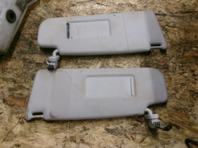 Vw polo iv 9n защита солнцезащитные козырьки комплект lift фото №1