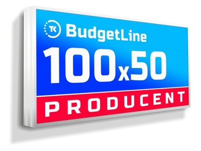 Kaseton reklamowy LED Budget Line 100x50cm