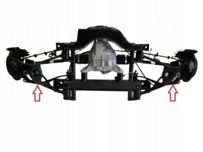 Mercedes ml 163 lift рычаг задний левый нижний фото №1