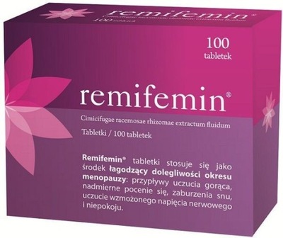 Remifemin, 100 tabletek