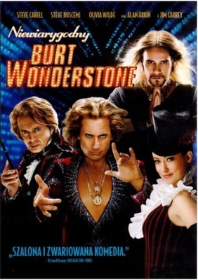 DVD: Niewiarygodny Burt Wonderstone - Jim Carrey