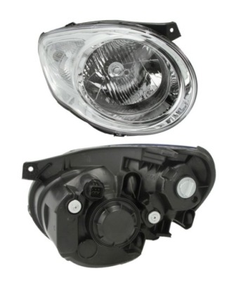 Лампа kia picanto 02.08-06.11 фара правий фото №1