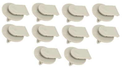 10x кліпса накладки крила mini one cooper clubman r50 r53 07131480418 фото №1