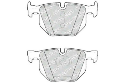 Delphi тормозные колодки тормозные bmw x5 xdrive 30 d e70 фото №1