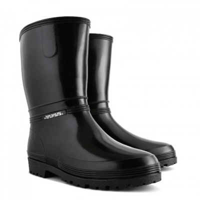 Kalosze RAINNY BLACK młodzież. - 36-37