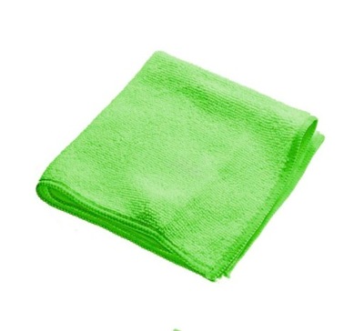 Ścierka z mikrofibry zielona 40 x 40 cm 220 g