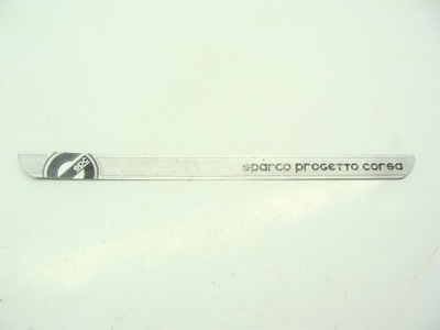 Opel corsa d молдинг накладка порог sparco фото №1