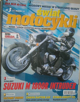Świat Motocykli-3'07r-BSA M20 de Luxe-Suzuki M1800