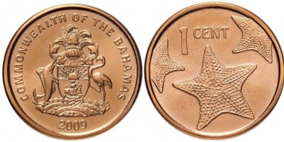 1 cent (2009) Bahamy