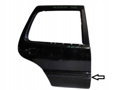 Mercedes ml w163 163 рестайлинг  молдинг дверь правое задние фото №1