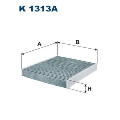 FILTR, VENTILATION PRZESTRZENI PASAZERSKIEJ FILTRON K 1313A  