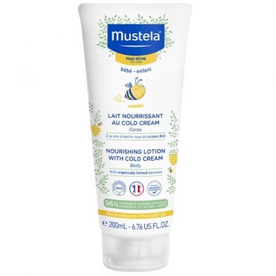 MUSTELA ODŻYWCZE MLECZKO PIELĘGNACYJNE DO CIAŁA Z COLD CREAM 200ML