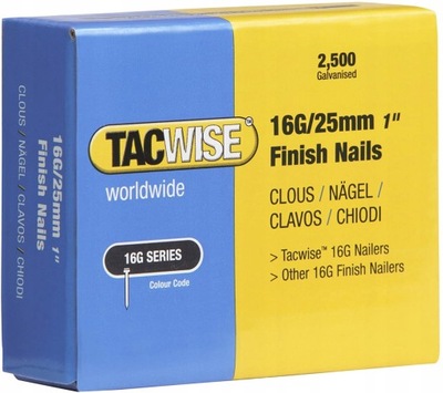 Gwoździe Tacwise 25 mm 2500 szt.