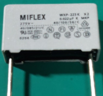 Kondensator Miflex WXP-223K