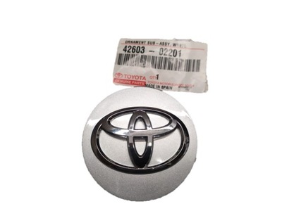 TOYOTA AURIS II CAP BLIND PLUG DISCS ORIGINAL  