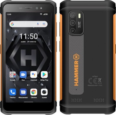 myPhone Hammer Iron 4 LTE DualSIM pomarańczowy