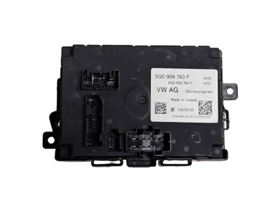 Модуль сиденье vag 5q0959760f dopisze фото №1