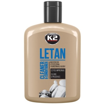 K2 Letan Leather czyści i chroni skórę 2w1 250ml