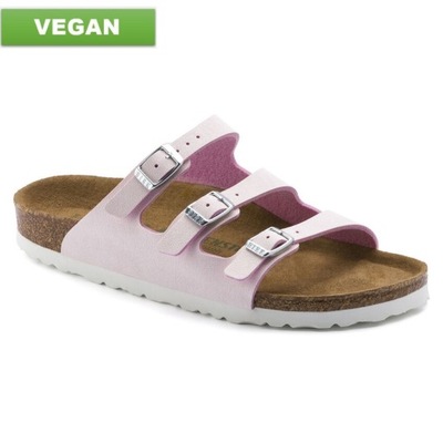 BIRKENSTOCK KLAPKI FLORIDA BRUSHED ROSE VEG 36