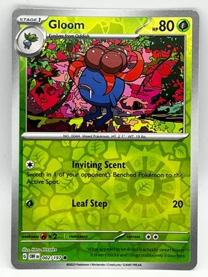 Karty Pokemon (OBF 002) Gloom (R)