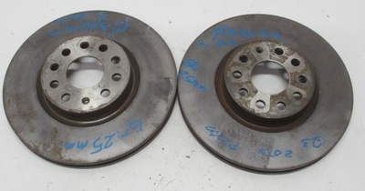 Audi q3 11r тормозные диски тормозные перед комплект фото №1