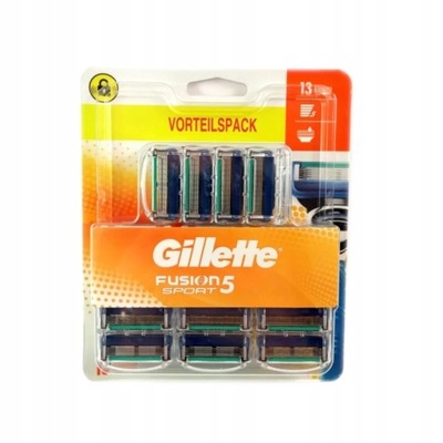 Gillette Fusion5 wkłady ostrza 13szt