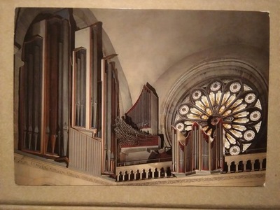 NIEMCY Osnabruck katedra kościół organy wnętrze