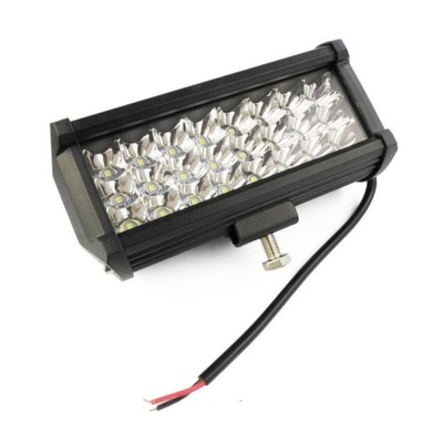 FARO HALÓGENO DIODO LUMINOSO LED EN FUNCIONAMIENTO PEQUEÑA 72W LIGHT BAR PROSTOKATNA LB-72W-3030  