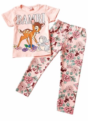 BAMBI komplet bluzka i legginsy 2-3/ 92-98 cm