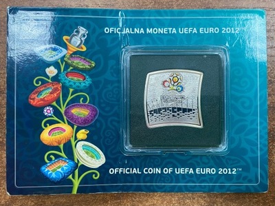 SREBRNA MONETA KOLEKCJONERSKA 20ZŁ UEFA EURO 2012 KRAKÓW