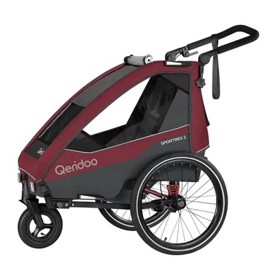 Przyczepka rowerowa Qeridoo Sportrex 2 cayenne red