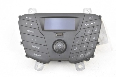 Радіо радіопрогравач aux usb et76-18d815-be ford transit courier 14- фото №1