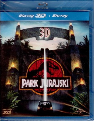 PARK JURAJSKI 3D [ 2 Blu-ray ] Steven Spielberg