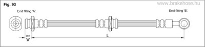 FIL CÂBLE DE FREIN FT0639 MITSUBISHI AXE AVANT - milautoparts-fr.ukrlive.com