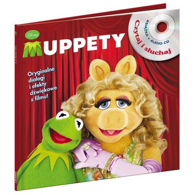 Muppety Czytaj i słuchaj + CD Agnieszka Zwolińska