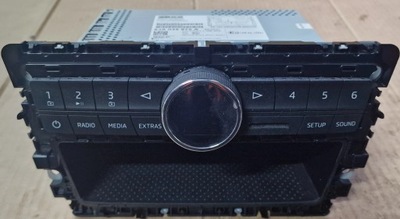 Радіо skoda rapid ii 5ja035872a 12- фото №1