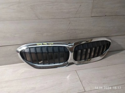 8839. bmw 3 g20 g21 решітка радіатора решітка радіатора 7449428 фото №1