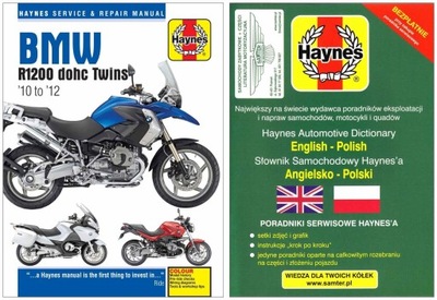 BMW R1200GS ADVENTURE R1200RT R1200R (10-12) MANUAL REPARACIÓN +GRATIS 24H  