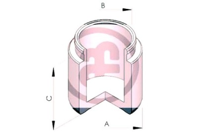 Autofren поршень гальмівний subaru перед legacy iii фото №1