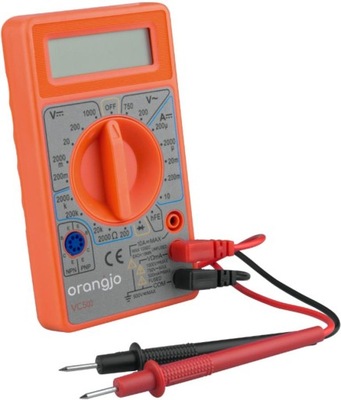 Miernik Uniwersalny Cyfrowy Orangjo, Dpm, Electromalt Vc502