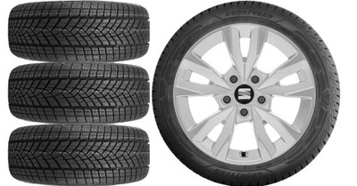 NEW WHEELS WINTER SEAT ALTEA EXEO LEON 2 3 TOLEDO 3 GOODYEAR 205/55R16  